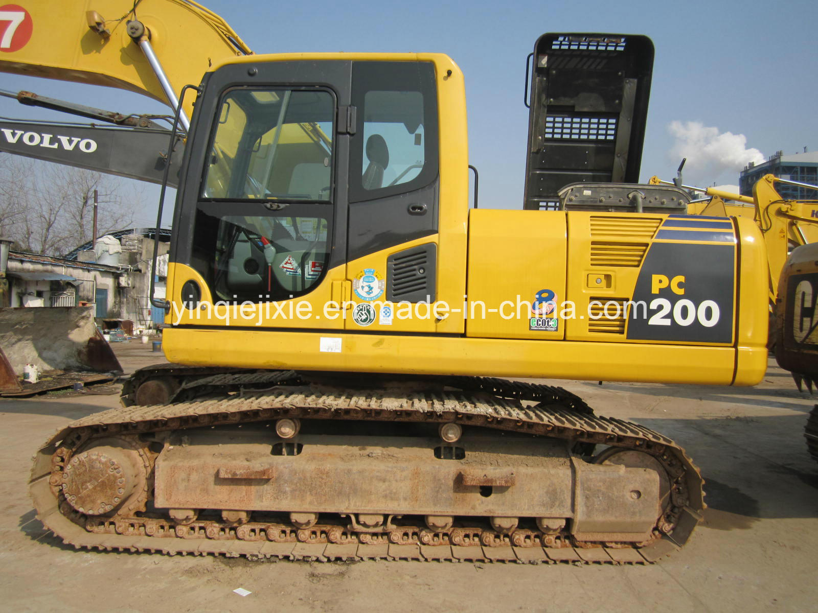 
                Las excavadoras Komatsu PC200-8 de segunda mano maquinaria de construcción utilizados para la venta
            