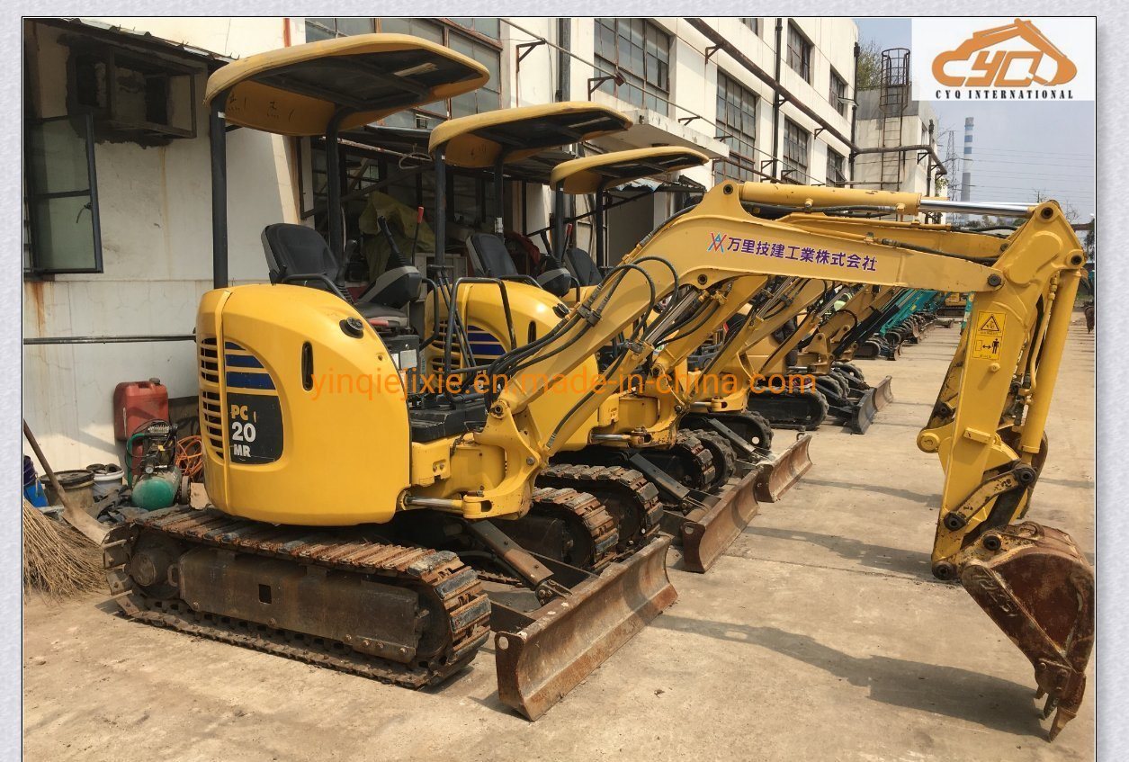 
                Mini em segunda mão escavadoras hidráulicas Komatsu PC20
            