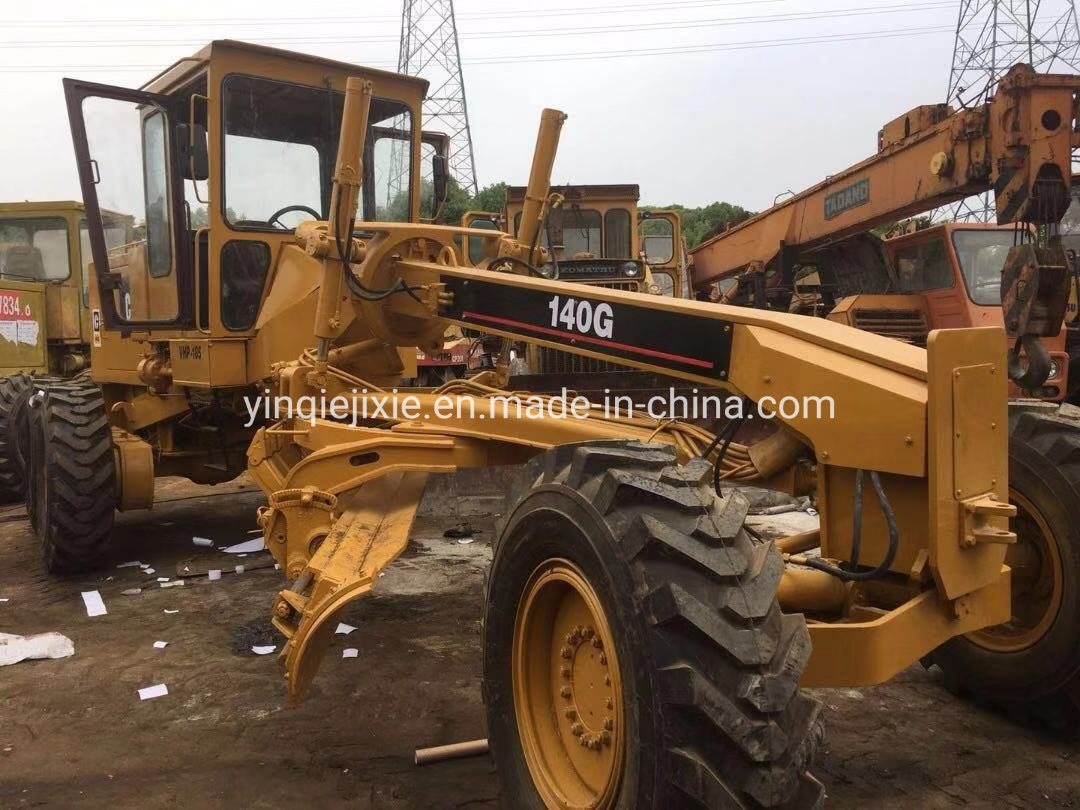 Cina 
                Motorgrader used 140g/140h/14G/12g/140K, used Motor Grader Caterpillar Grader for sale
             fornitore