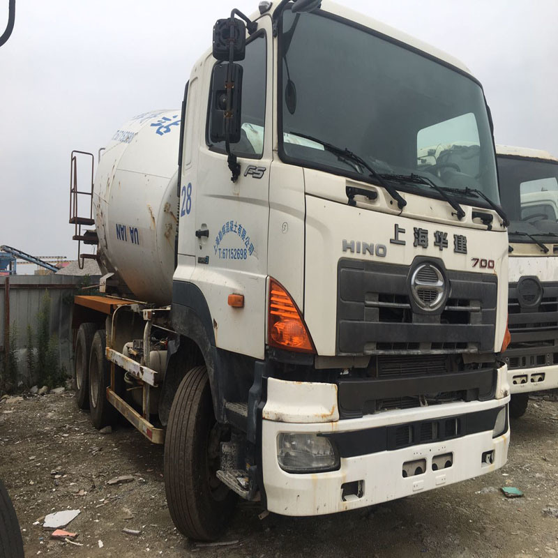 
                Used 2010 Year Hino 700 Concrete Mixer Machine Hino 700 Truck Mixer for Sale, Secondhand 10m3 Concrete Mixer
            