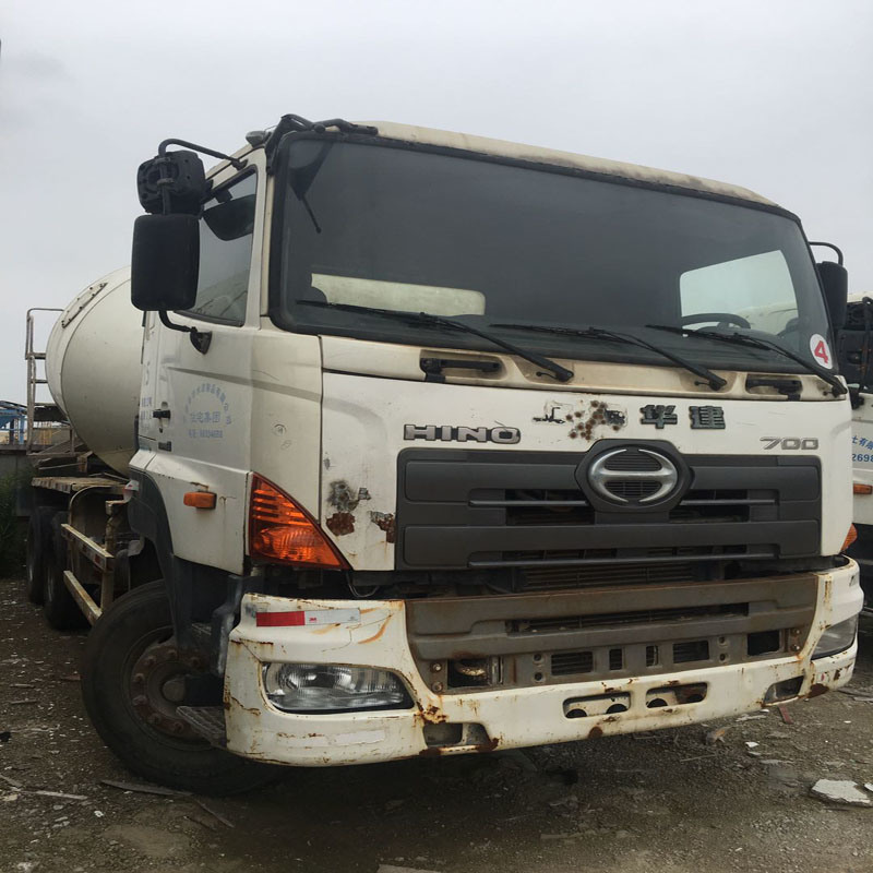 
                Used 2010 Year Original Japan Hino 700 Concrete Mixer 25t Machine Hino 700 Truck Mixer for Sale, Secondhand 10m3 Concrete Mixer in Cheap Price
            
