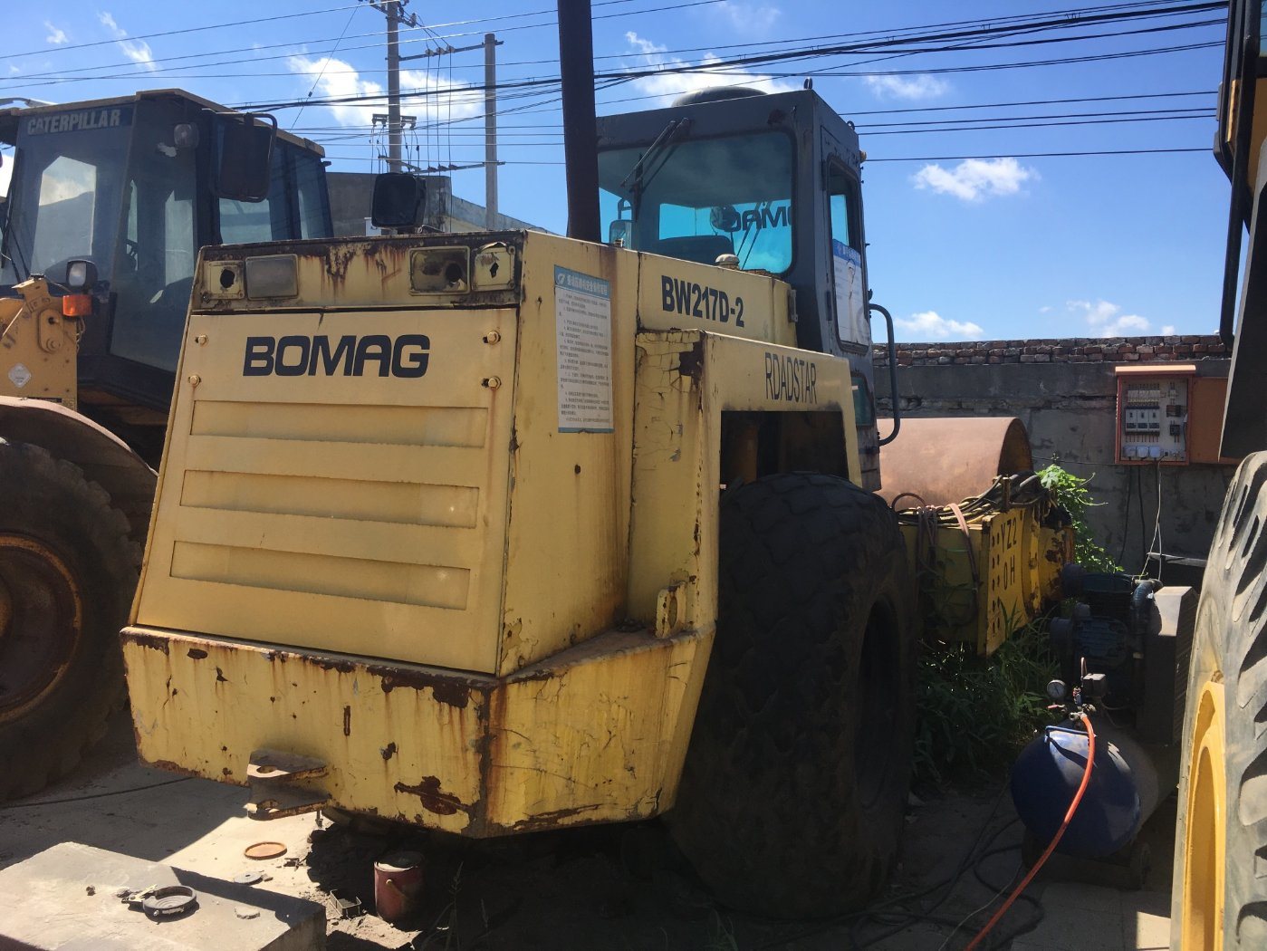 Used Bomag Bw217 Compactor, Used Road Roller