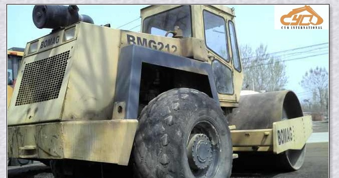 China 
                Usada Bomag Bomag rolo vibratório Bw212, Rolo de estrada em segunda mão Bomag Bw213, Bw214
             fornecedor