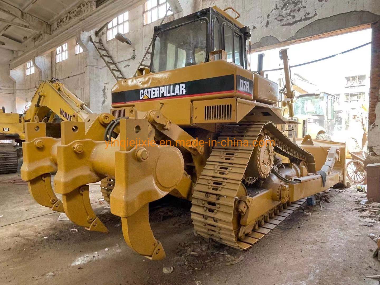 China 
                Usado Bulldozer Cat D7r Bulldozer máquinas de construção
             fornecedor