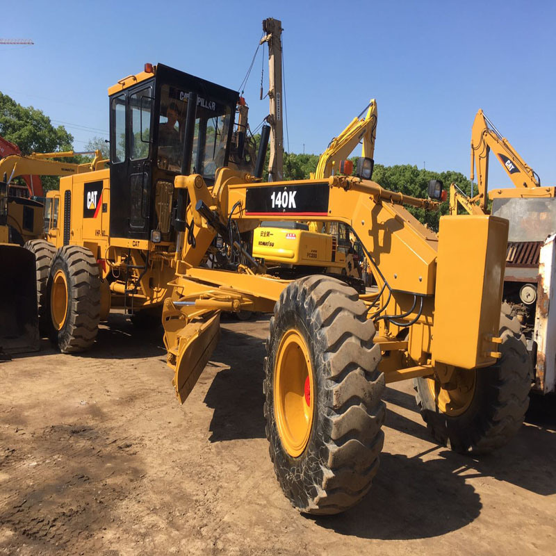Used Cat 140K Motor Grader Original Japan with Good Condition for Sale