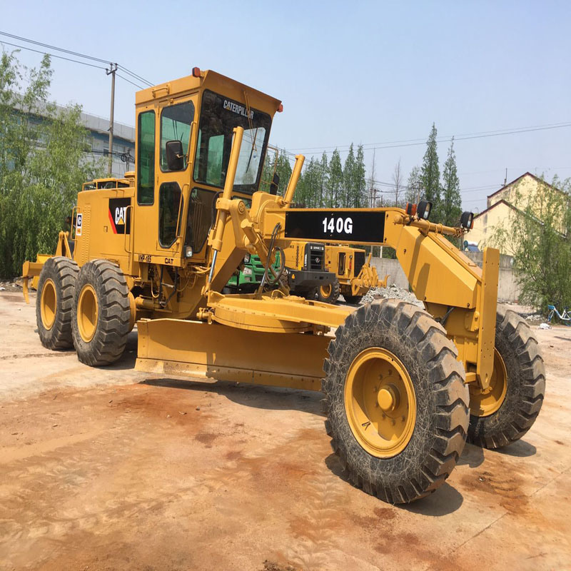 Used Cat 140g Motor Grader Original Japan, Secondhand Caterpiller 140g Grader From Shanghai China Big Supplier in Cheap Price for Sale