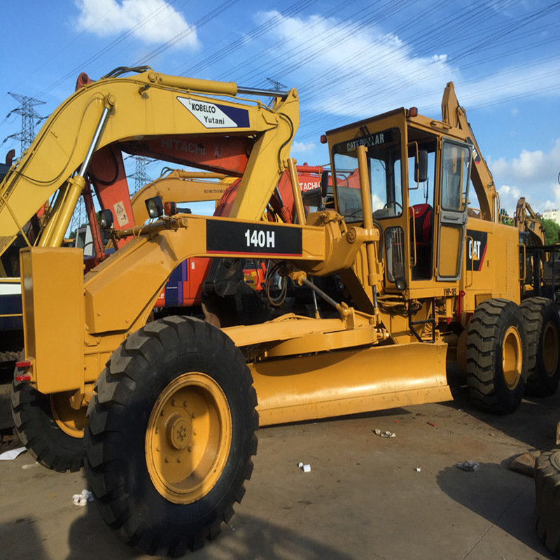 Cina 
                Usato Cat 140h Motor Grader originale Giappone, seconda mano Caterpiller 140h/140/14 Grader da fornitore cinese in Prezzo basso per la vendita
             fornitore