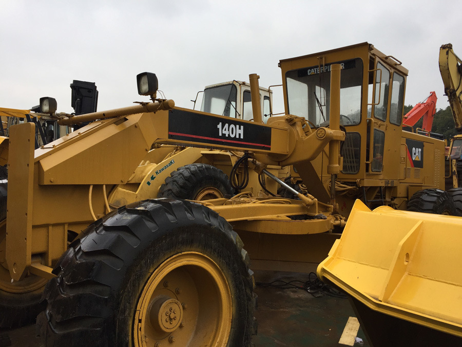 China 
                Usados na Cat 140h beneficiaria, Motoniveladora Caterpillar Original 140h Grader máquinas para venda a quente
             fornecedor