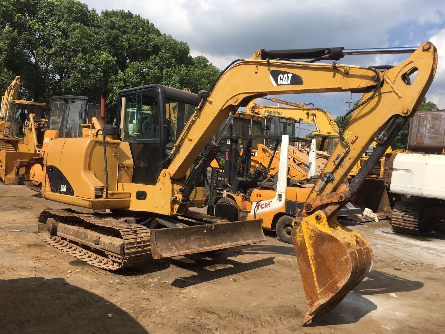 Used Cat 306D Used Crawler Excavator 6 Ton Road Construction Machinery Caterpillar 306D Mini Excavator