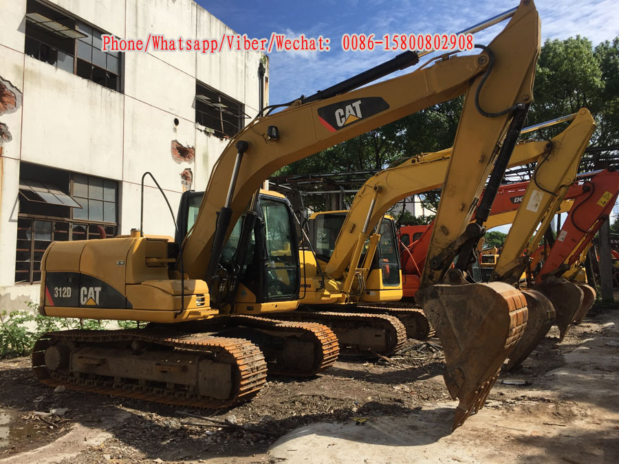 Used Cat 312D Mini Digger Tracked Excavator for Sale