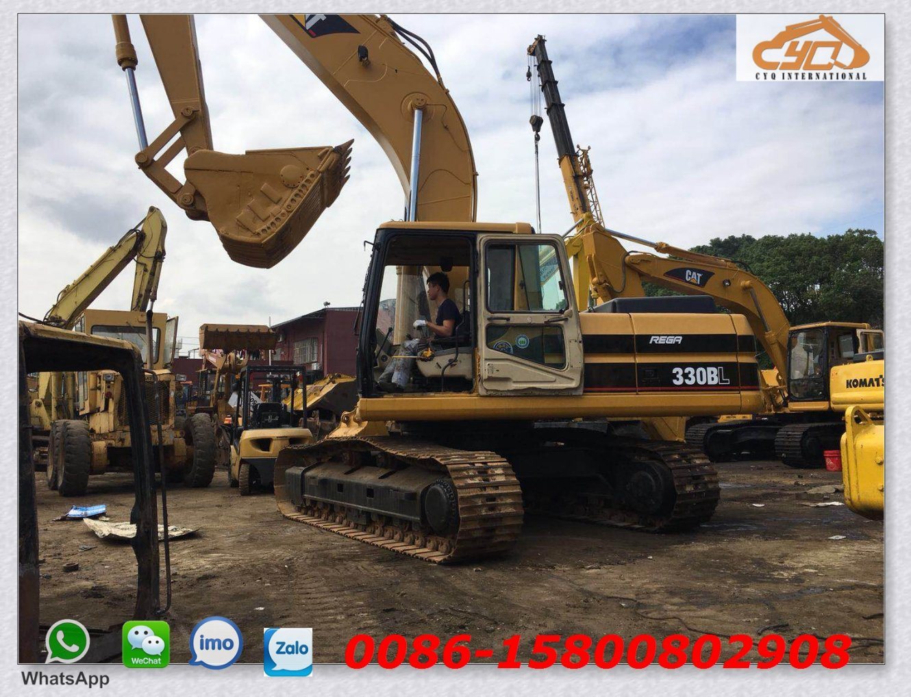 Used Cat 330bl Hydraulic Crawler Excavator for Sale!