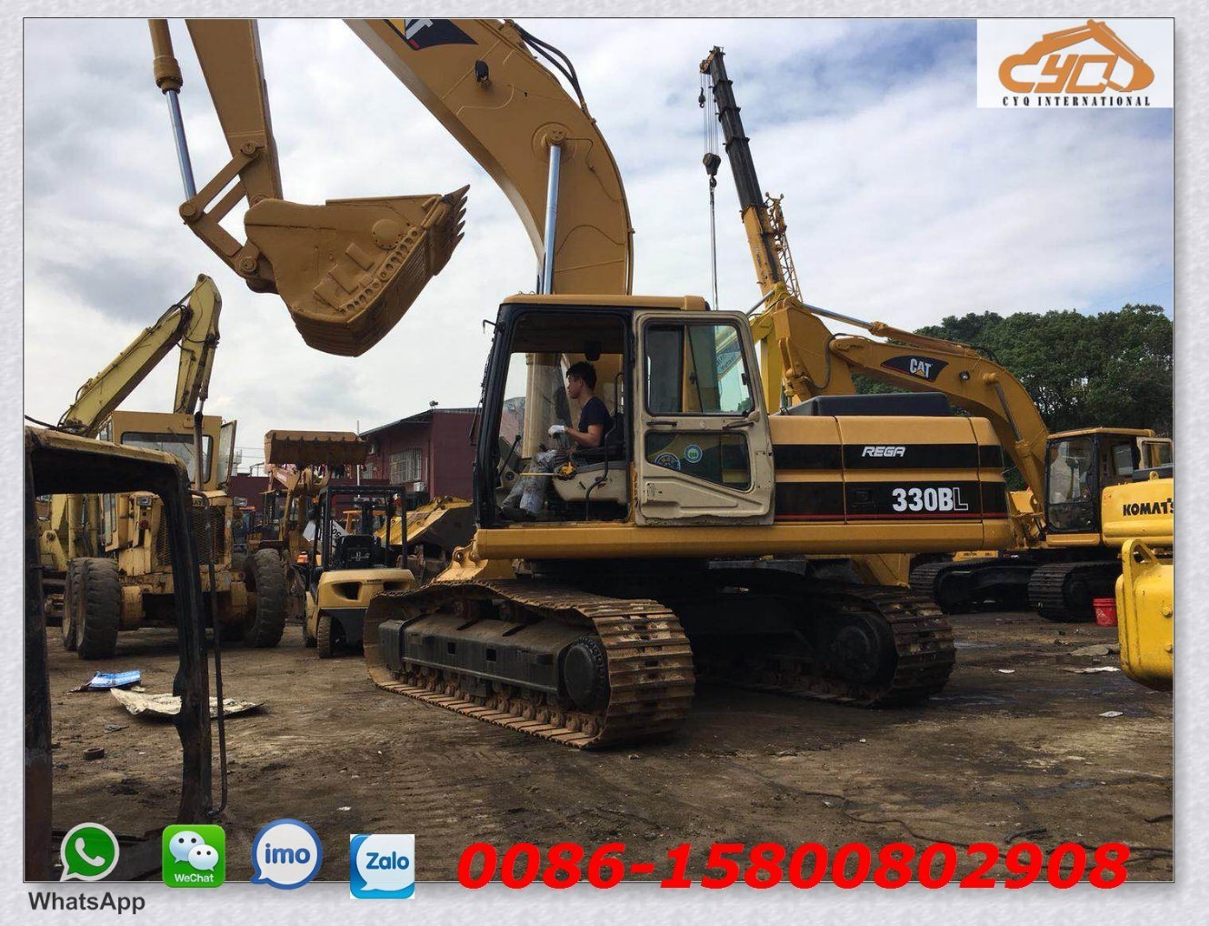 China 
                Usados na Cat 330BL escavadora de rastos hidráulico para venda!
             fornecedor