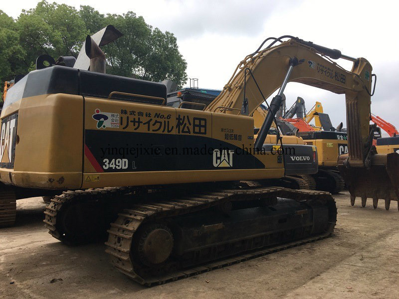 Used Cat 349d Big Excavator, Secondhand Caterpillar 349dl Excavator in Excellent Condition