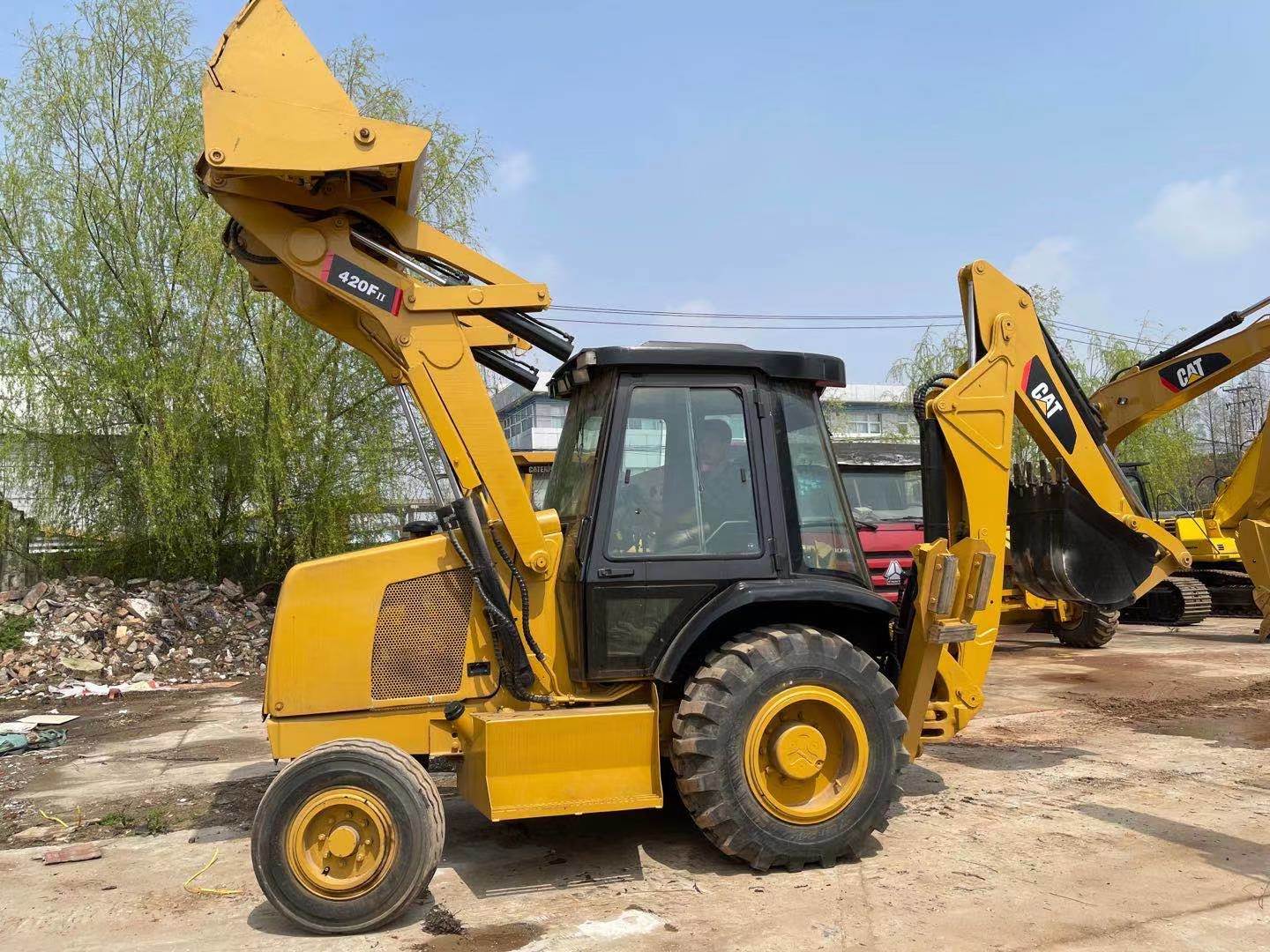 Used Cat 420f Backhoe Loader, Used Cat 420f Skid Steer Loader, Cat 420f Backhoe