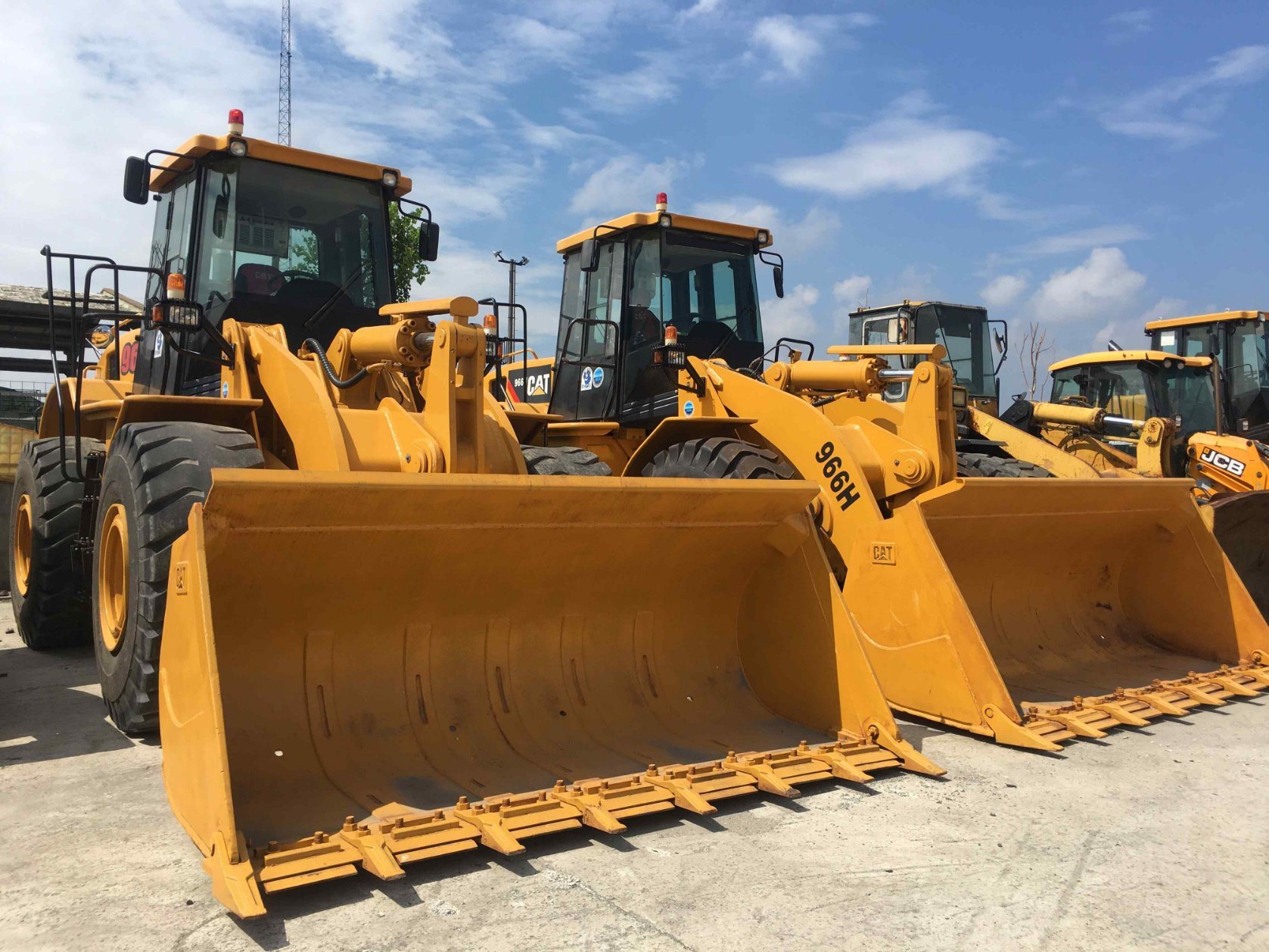 Used Cat 966h Wheel Loader Secondhand Caterpillar 966h Loader with Good Condition in Low Price