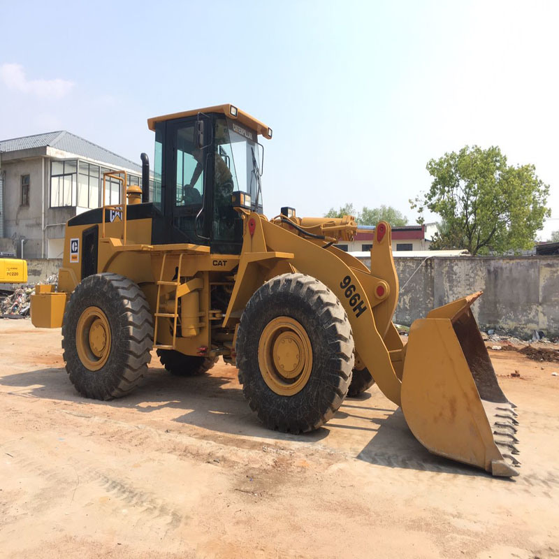 China 
                Gebruikte Cat 966h wiellader, Tweedehands Caterpillar 966h lader met zeer goede staat in goedkope prijs
             leverancier