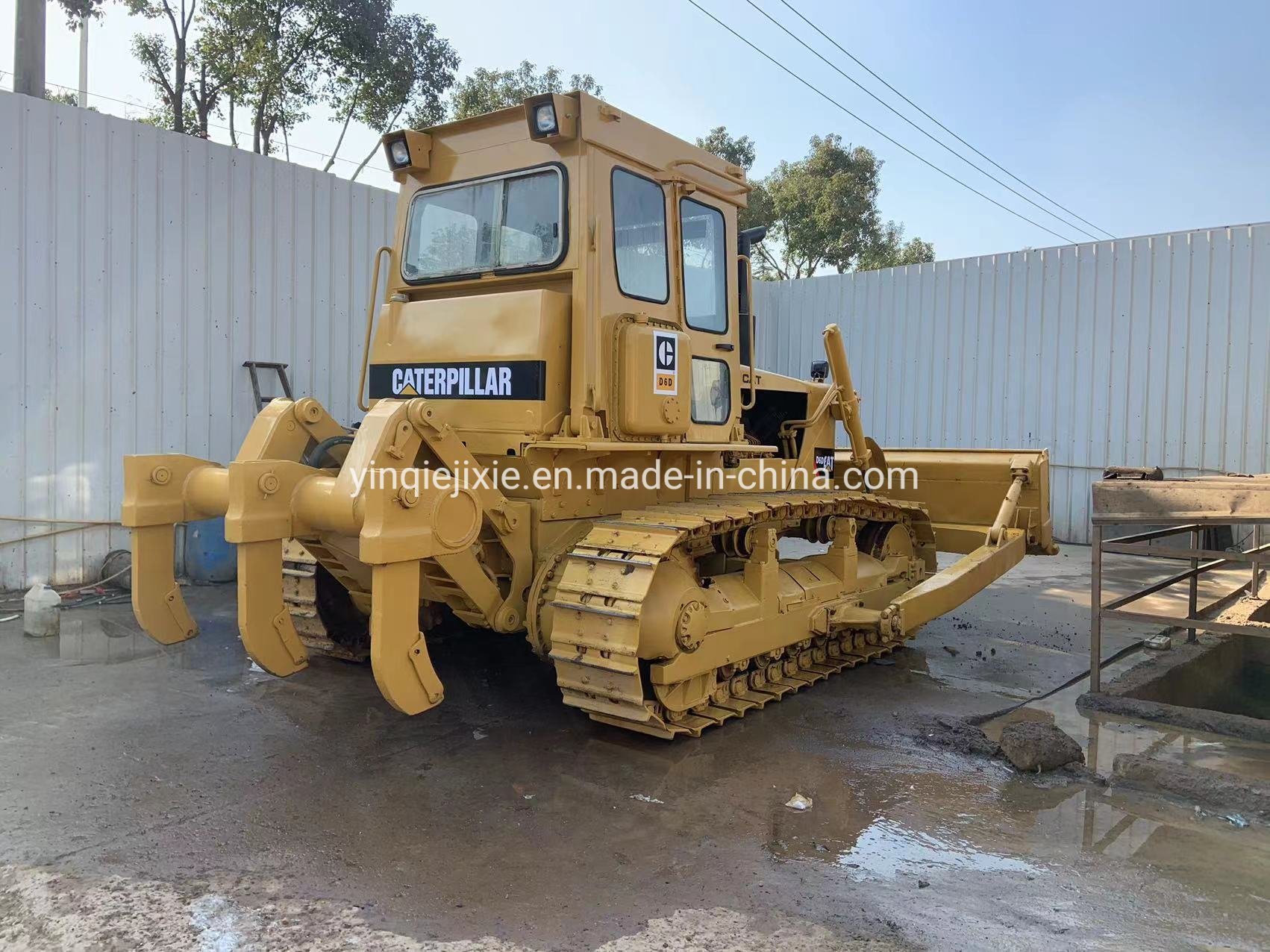 Chine 
                Bulldozer Cat d′occasion bulldozer D6d bulldozer Cat, bulldozer à chaînes Caterpillar D6d
             fournisseur