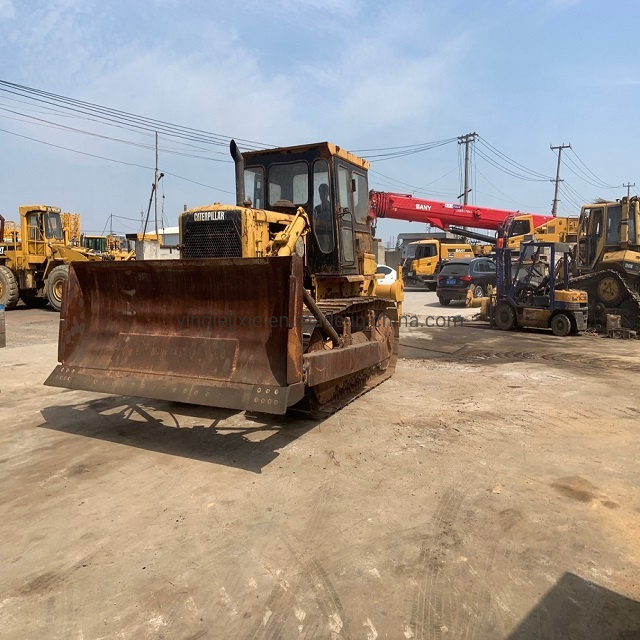 Used Cat Bulldozer D7g Bulldozer with Winch for Sale