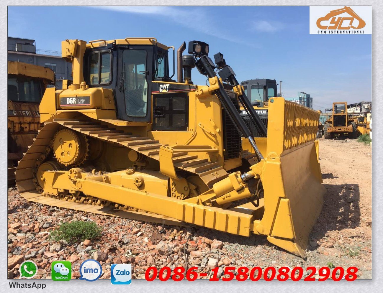 China 
                Used Cat Crawler Bulldozer Cat D6r for Sale
             supplier