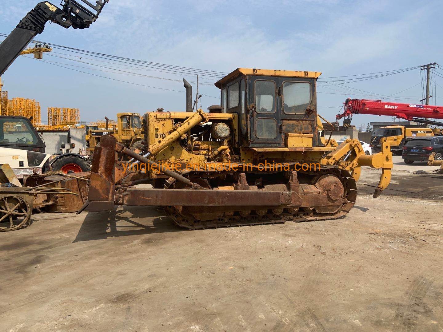 China 
                Gebruikte Cat D7G bulldozer met lier, gebruikte bulldozer Caterpillar D7G met lier
             leverancier