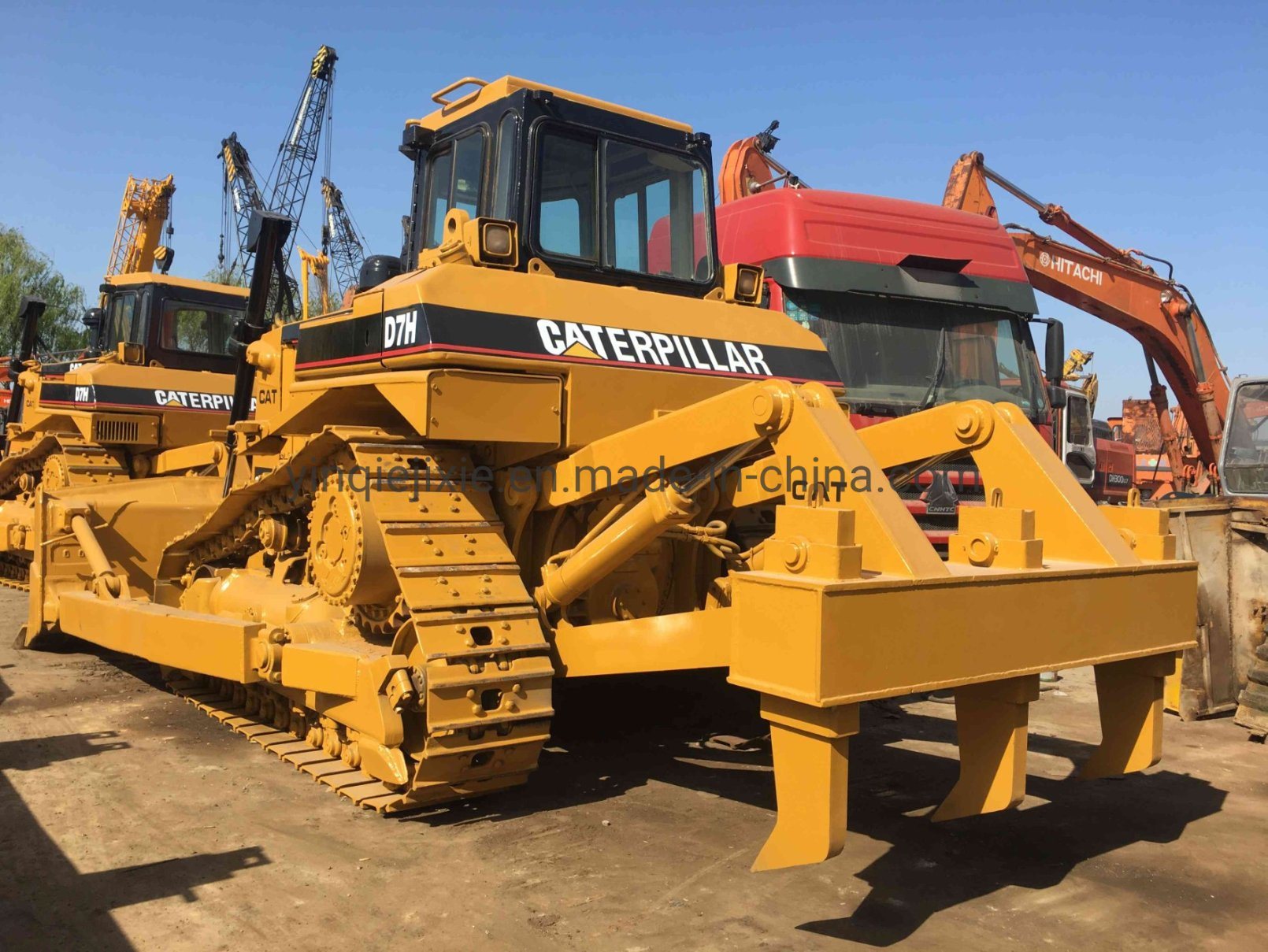 China 
                중고 Cat D7h 불도저, Cat D7h 트랙형 트랙터 도저
             supplier