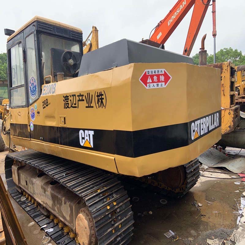 
                Utilizado Cat E200B Excavadora Original con condiciones de trabajo para la venta de máquinas de construcción
            