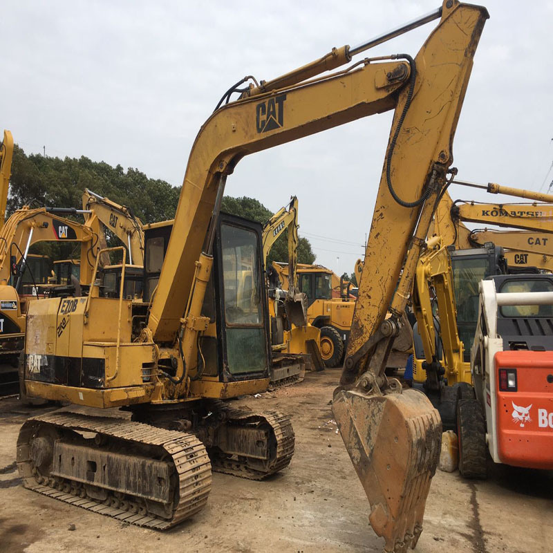 Used Cat E70b 7t Crawler Excavator for Sale, Secondhand Caterpillar E70b with Running Condition in Cheap Price