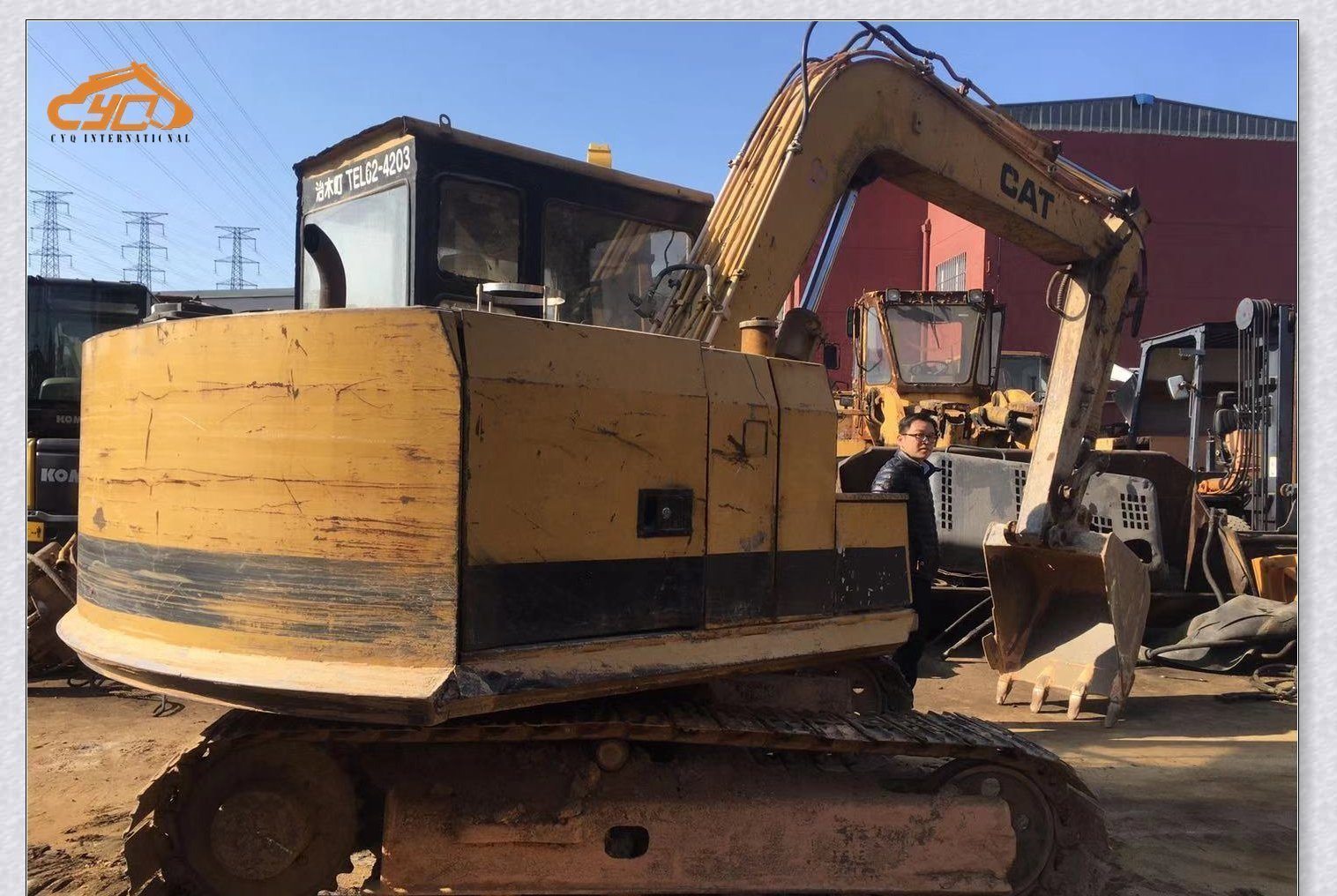 Used Cat E70b Mini Excavator, 0.3 Excavator, Used Small Excavator Cat E70b Used Excavator Mini Excavator for Sale