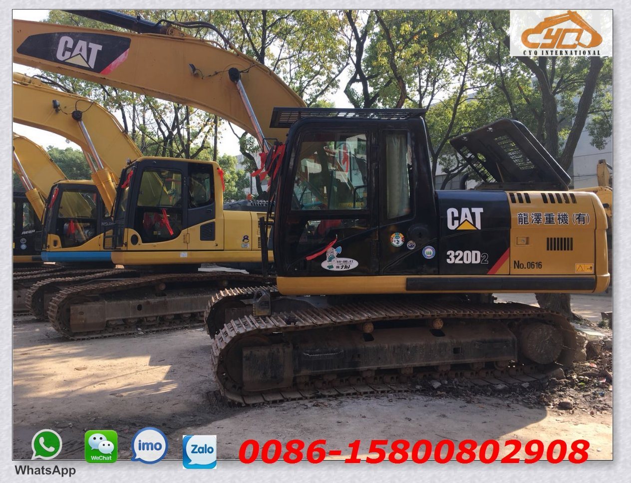 Used Cat Excavator Cat 320d2 for Sale