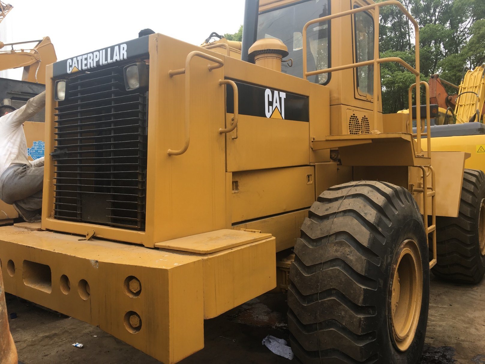 Chine 
                Utilisé Cat950f140h chargeuse à roues CAT CAT D7r
             fournisseur