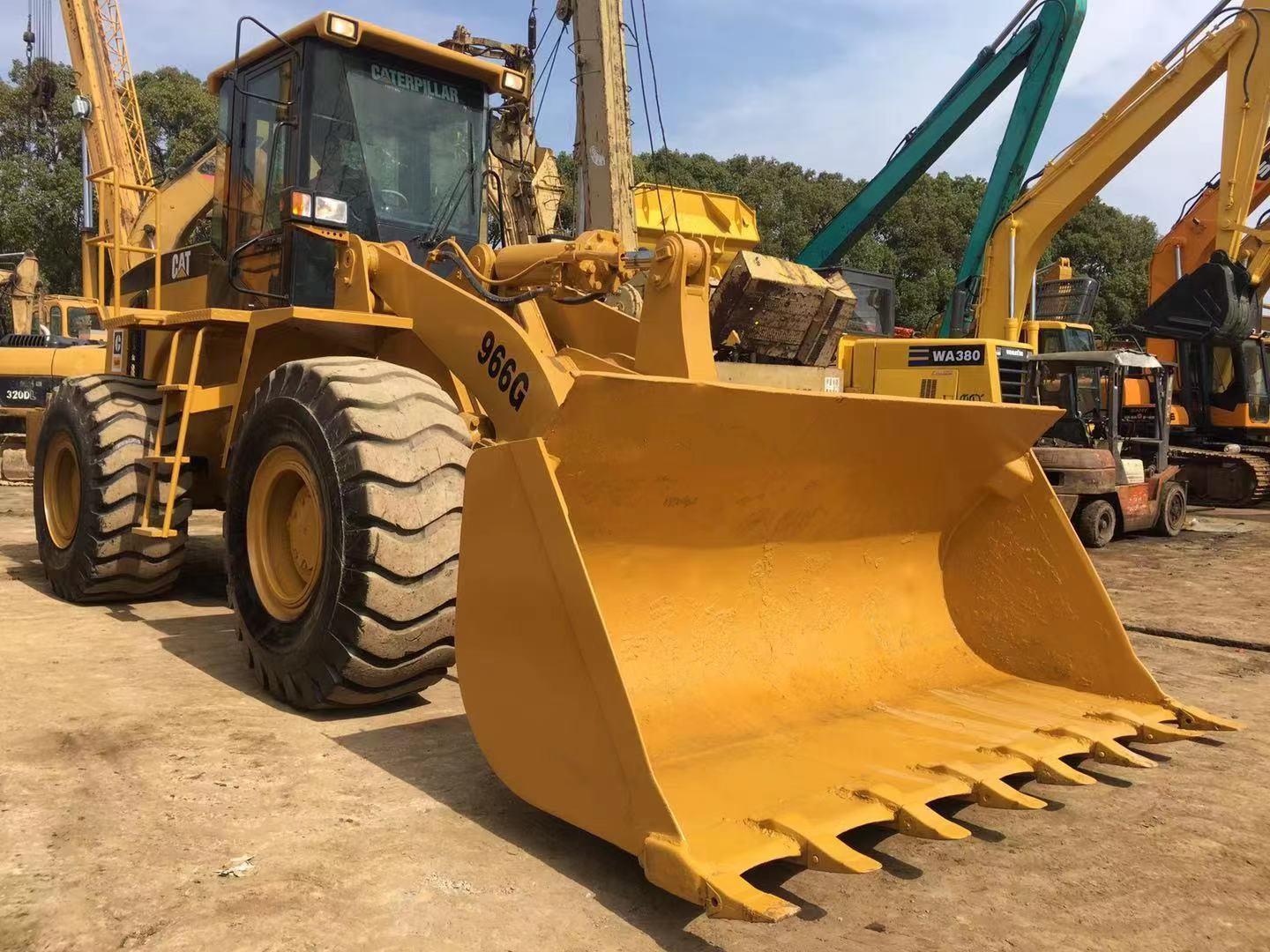 Cina 
                Usato pala gommata Cat966g in vendita (anche CAT950G, CAT966F, Komatsu WA380 wa470)
             fornitore