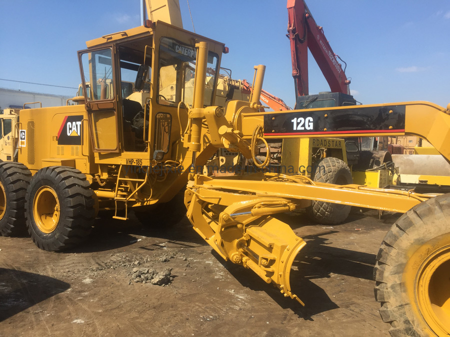 China 
                Gebruikte Caterpillar 12g-grader, gebruikte grader Cat 12g te koop
             leverancier