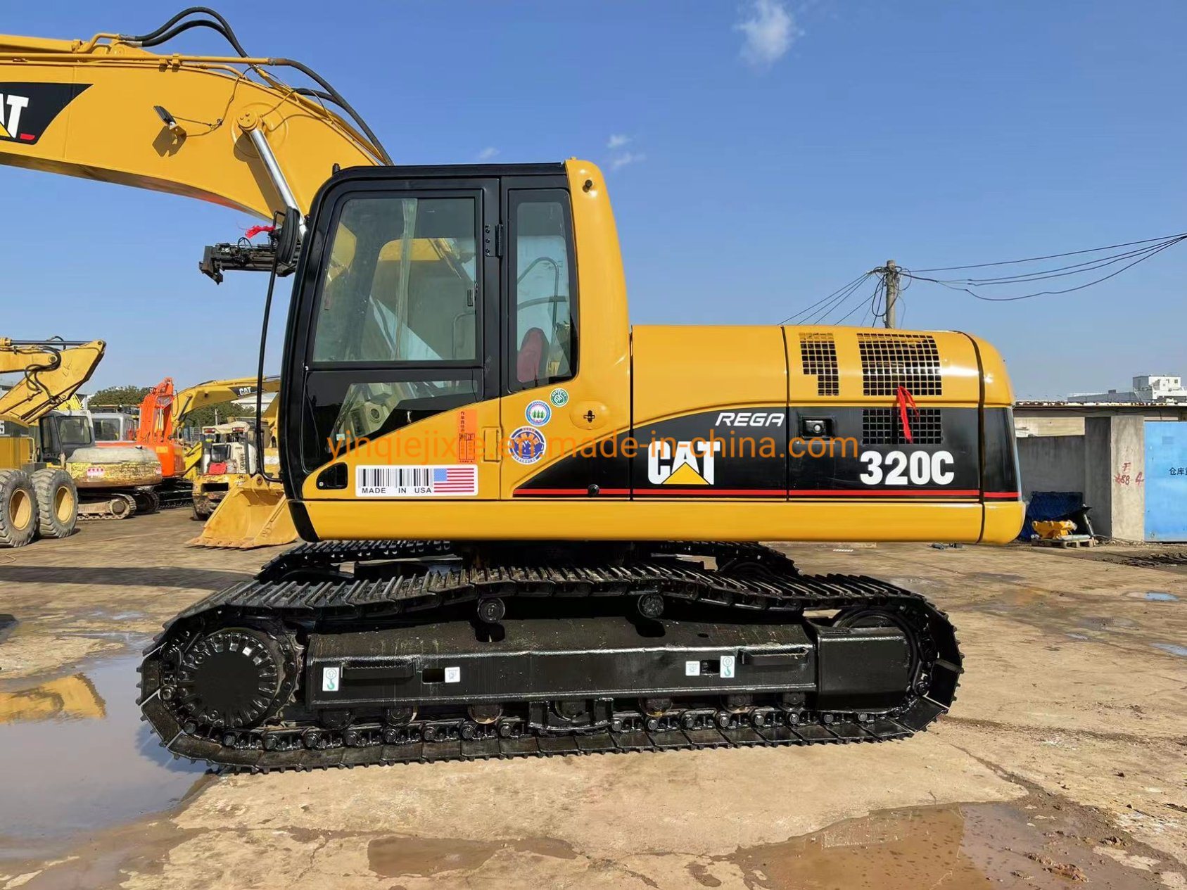 
                Usadas de excavadora Caterpillar 320c, utilizado Cat 320c para la venta de la excavadora
            