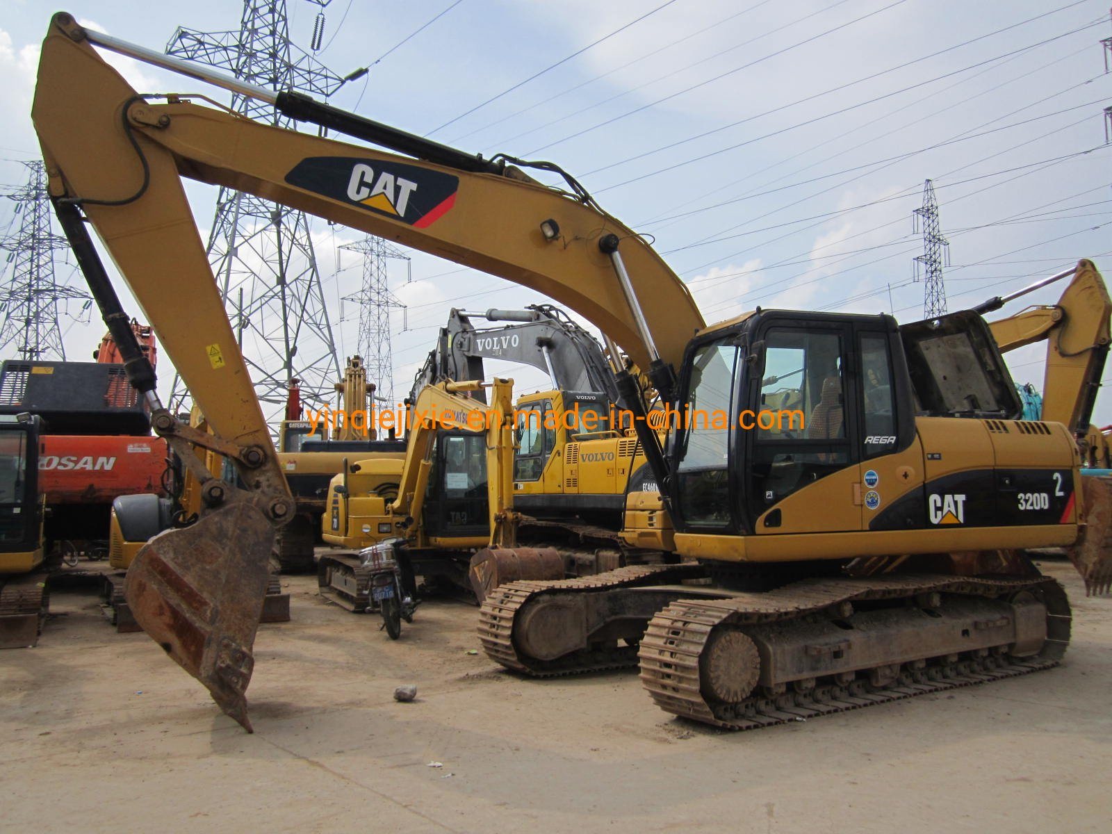 Used Caterpillar 320d Crawler Excavator Cat 320d