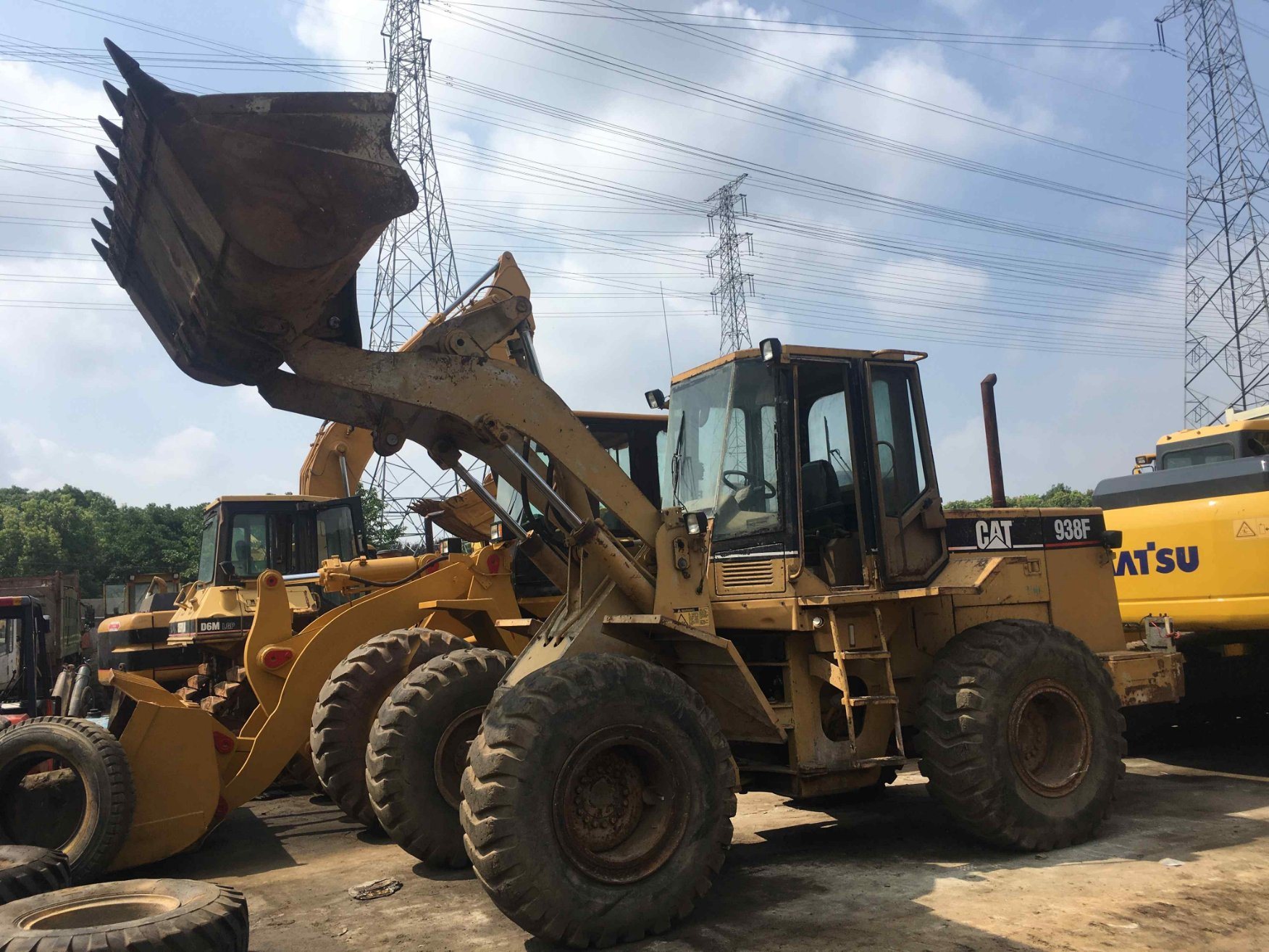 Used Caterpillar 938f Backhoe Loader with High Quality in Cheap Price