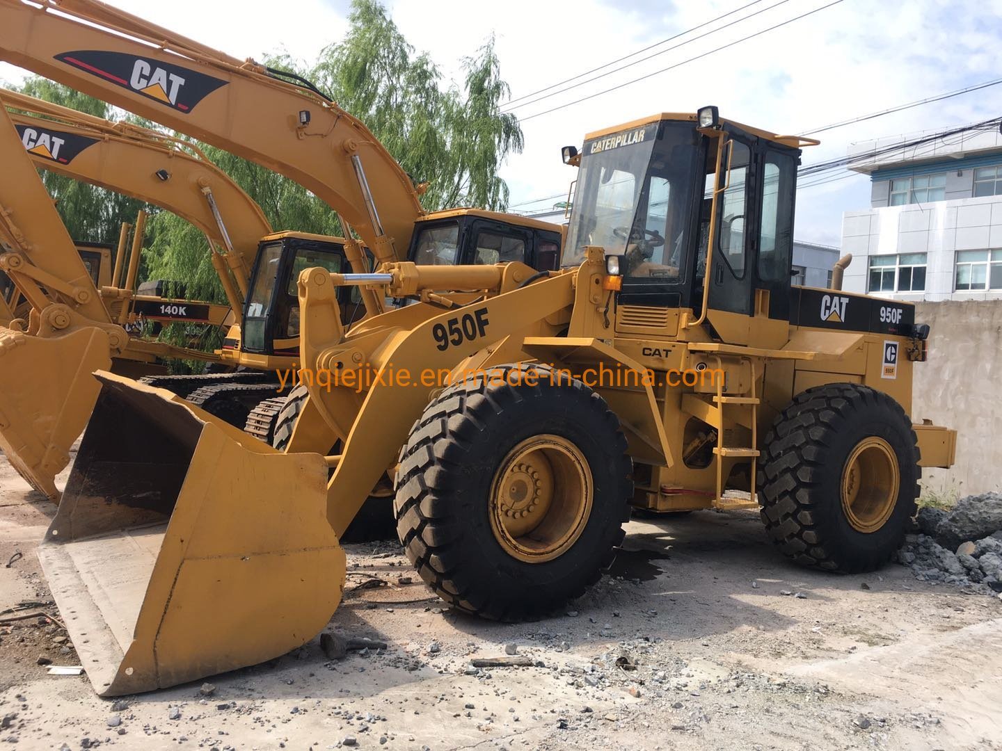 Китай 
                Используется колесный погрузчик Caterpillar 950f (CAT 950G, 950B, 950H)
             поставщик