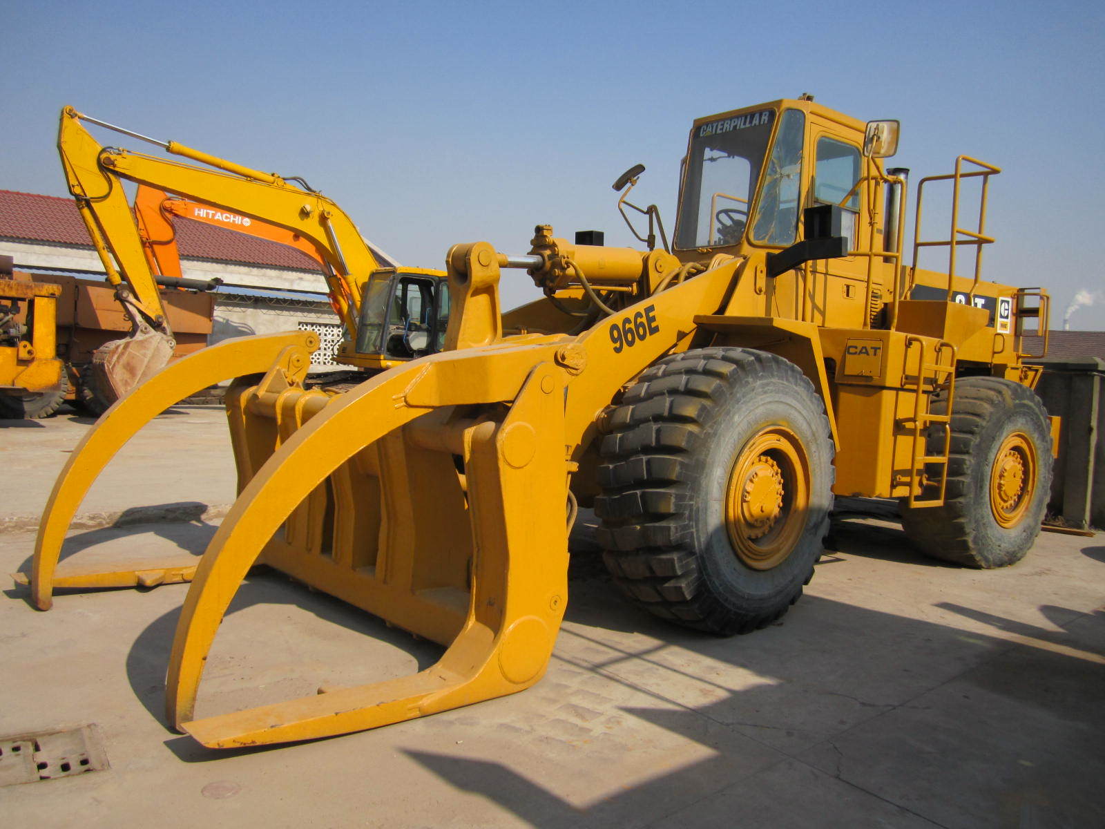 China 
                Caterpillar 966e cargadora de ruedas usadas en venta
             proveedor