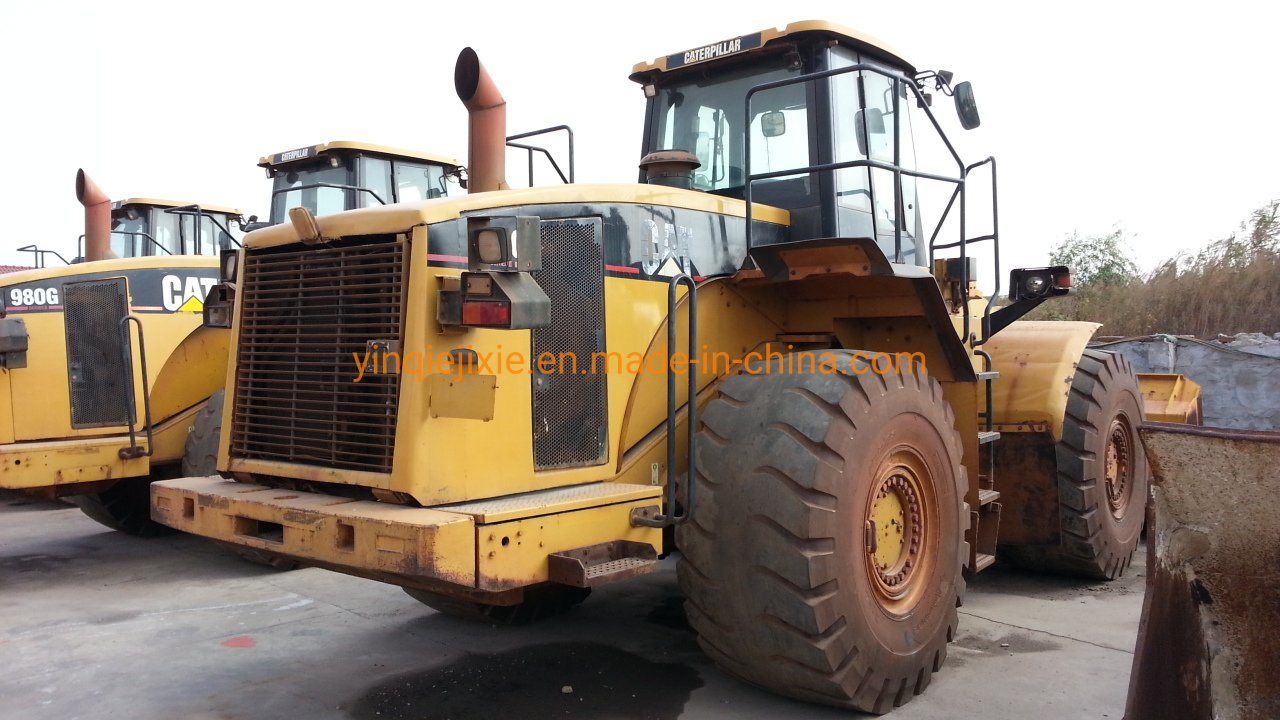 China 
                중고 Caterpillar 980g 휠 로더 Cat 966, Cat 950, Cat 980 로더
             supplier