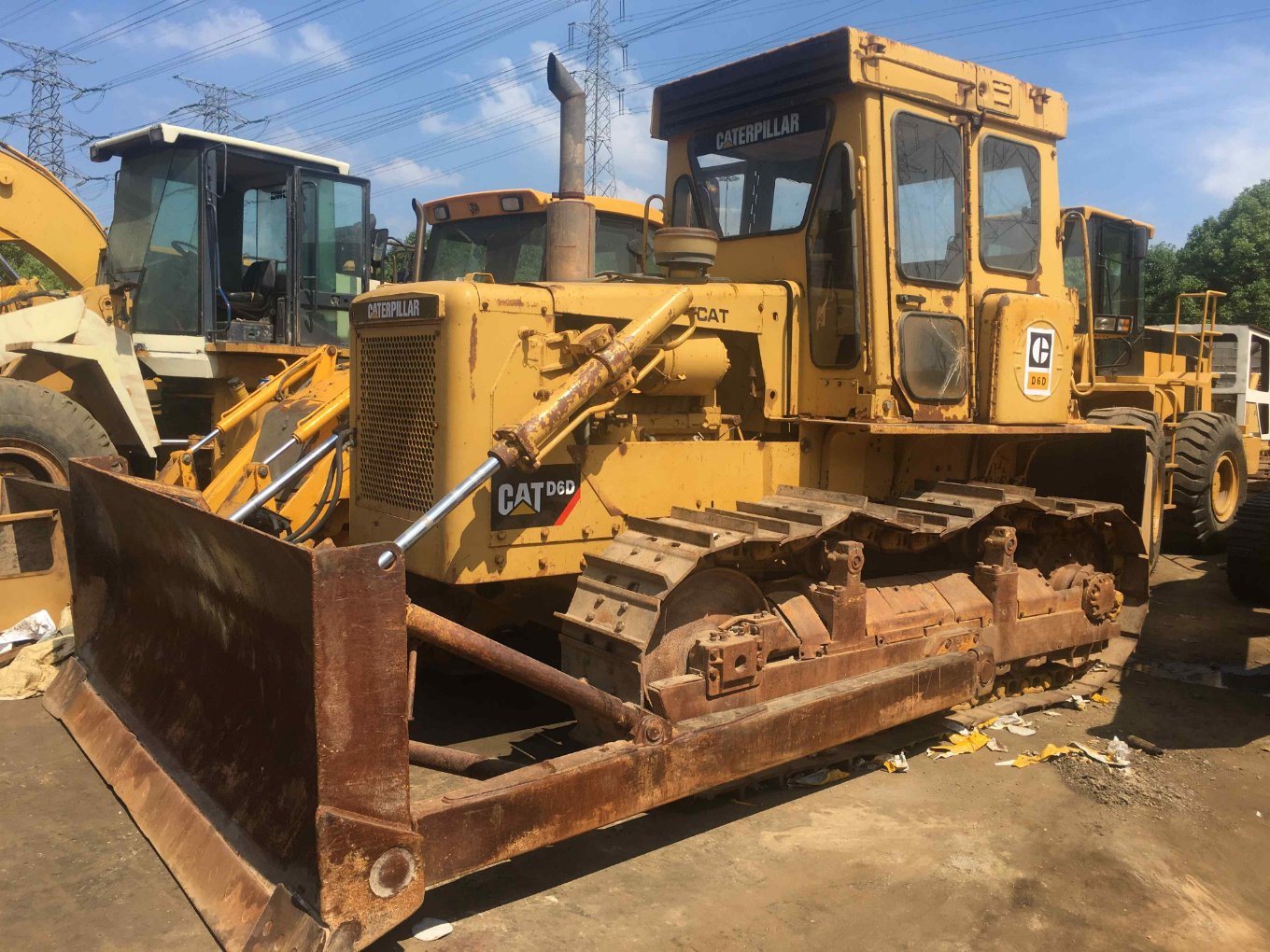 Used Caterpillar D6d Bulldozer/Secondhand Cat D6d Bulldozer with Excellent Condition