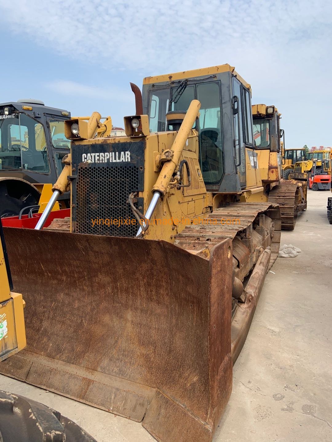 Used Caterpillar D6g Bulldozer with Blade and Ripper, Used Crawler Tractror for Sale