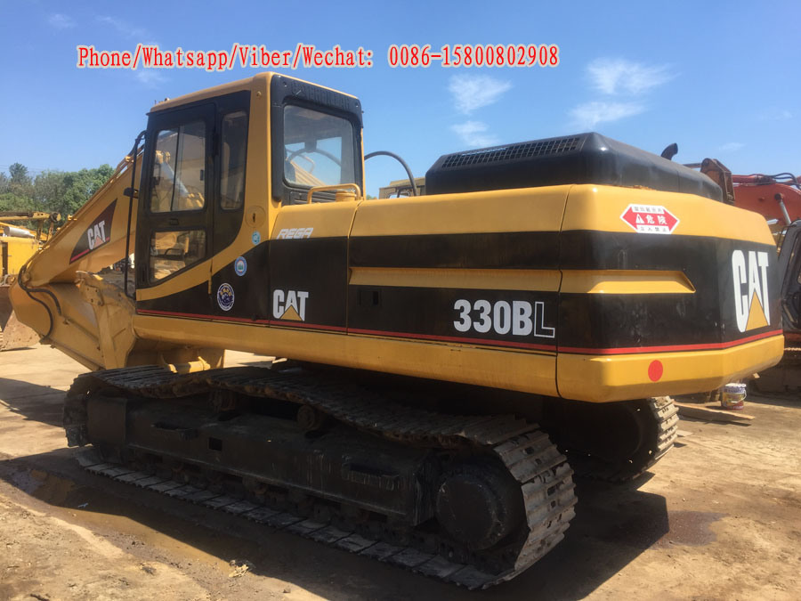 Used Caterpillar Tracked Excavator Cat 330b Machinery for Sale