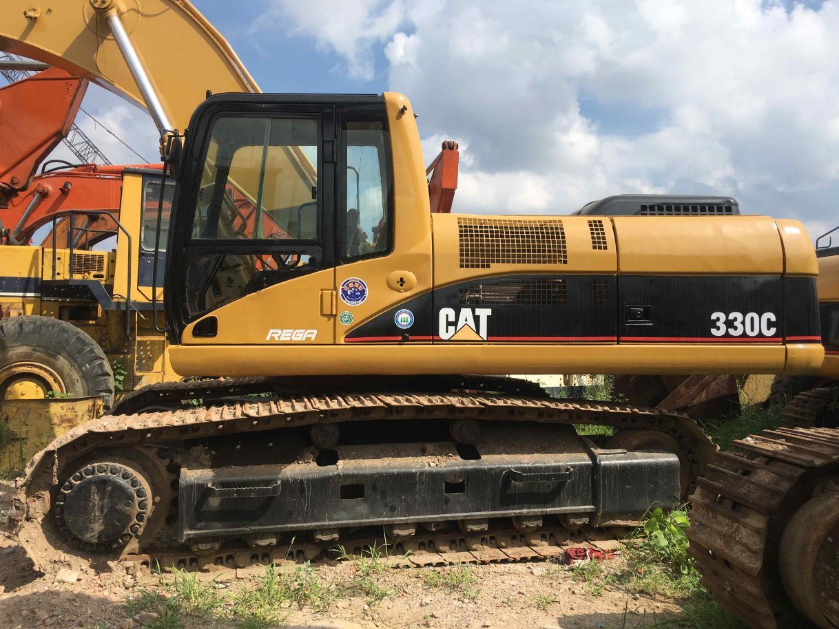 China 
                Gebruikte graafmachine op de ceterstijl 330c, tweede Cat 330c 30 ton/30t graafmachine op rupstractoren, goede conditie
             leverancier