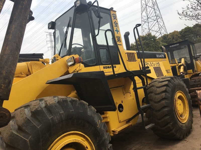 
                Used Cheap Wheel Loader Wa470 Komatsu with High Quality
            