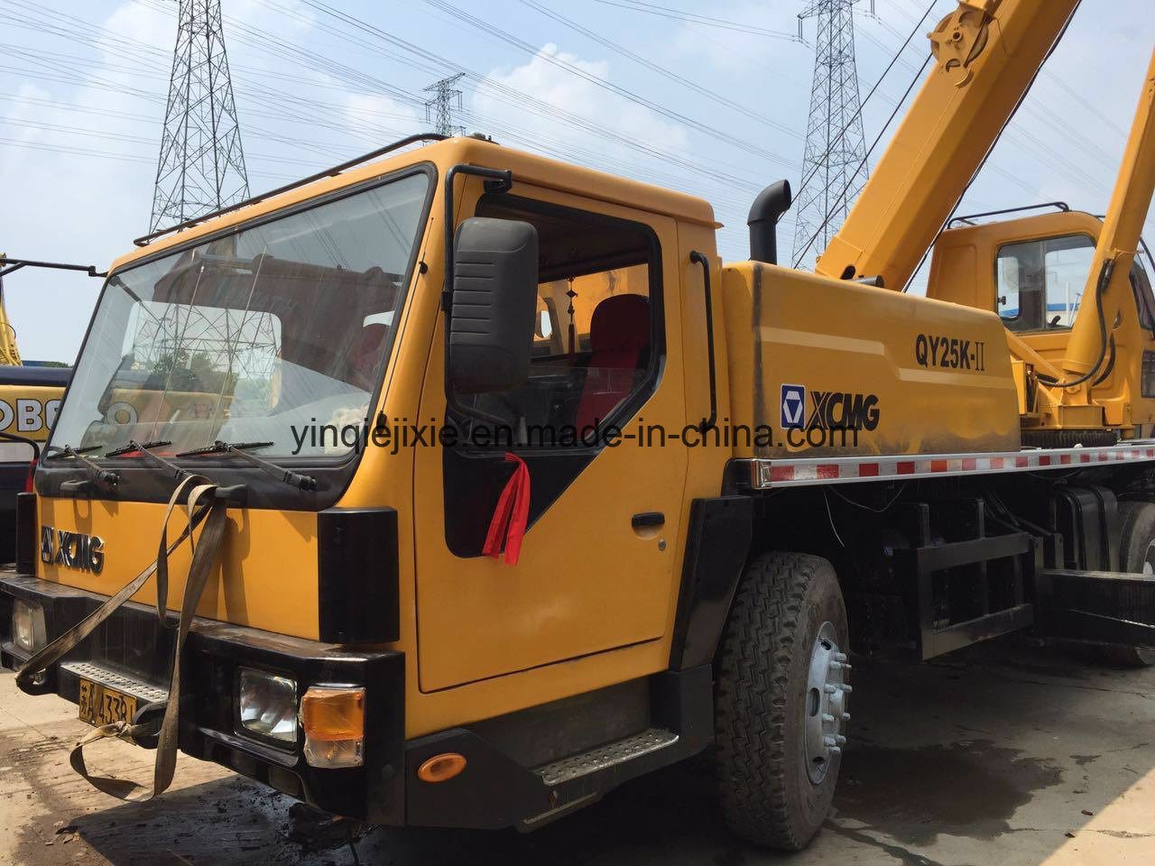 Used China Made Truck Crane 25t Mobile Crane Qy25K-II