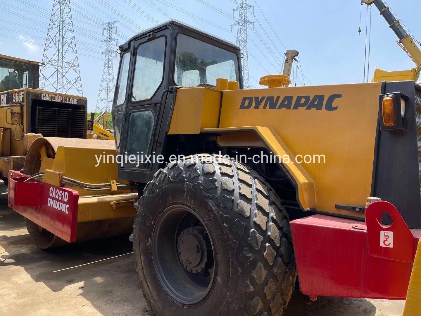 Used Compactor Dynapac Ca30d Road Roller, Static Roller Dynapac, Bomag Vibratory Roller Ca25, Ca30