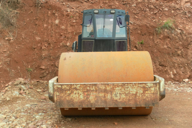 Used Compactor for Sale, Used Vibratory Roller Ingersoll Rand SD175D