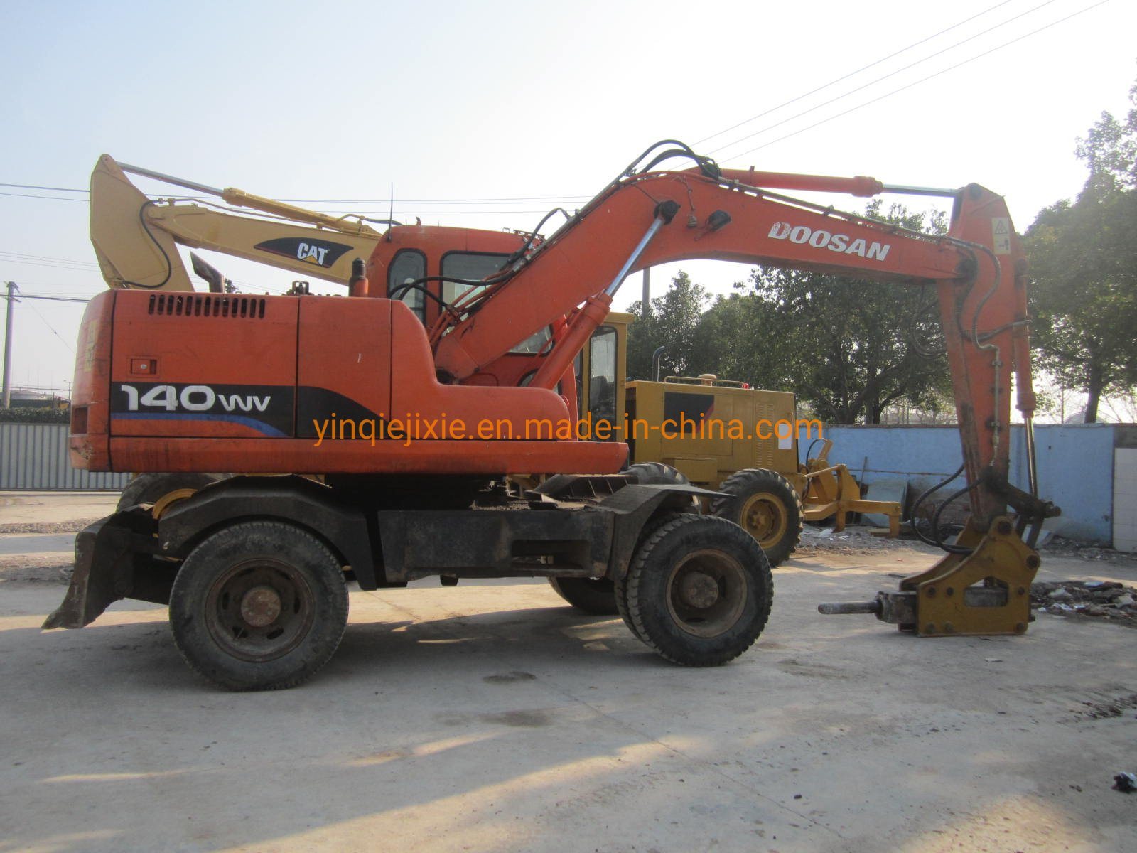 Used Doosan 140W-V Wheel Excavator for Sale