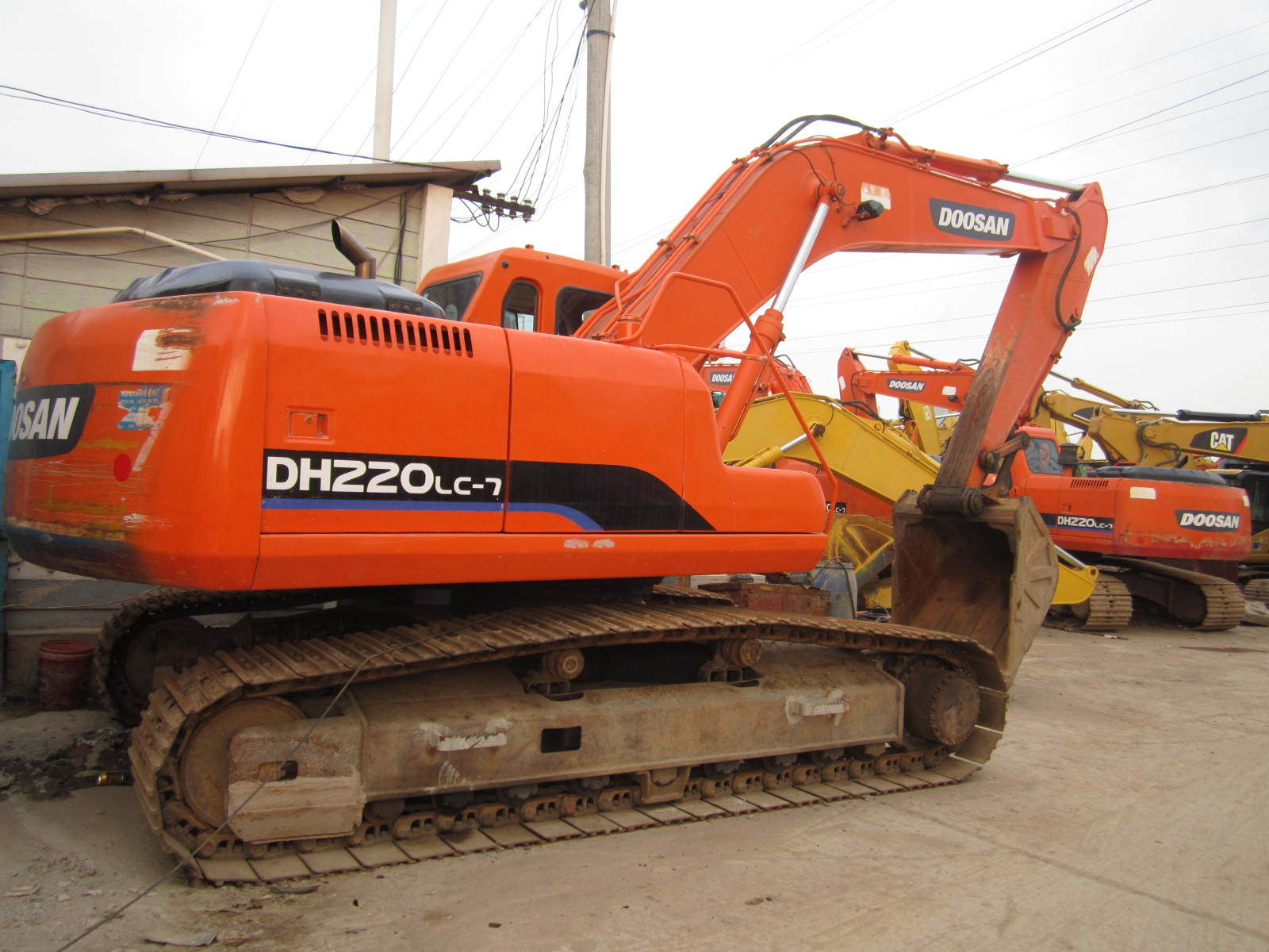 Used Doosan Dh220LC-7 Hydraulic Excavator