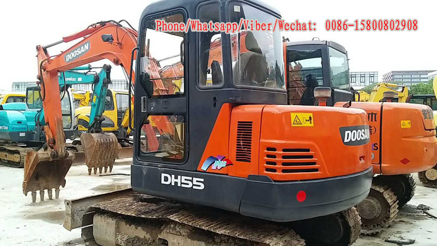 China 
                中古の斗山ミニ油圧ショベル（ 5t Small Dosan Excavator for Sale
             supplier