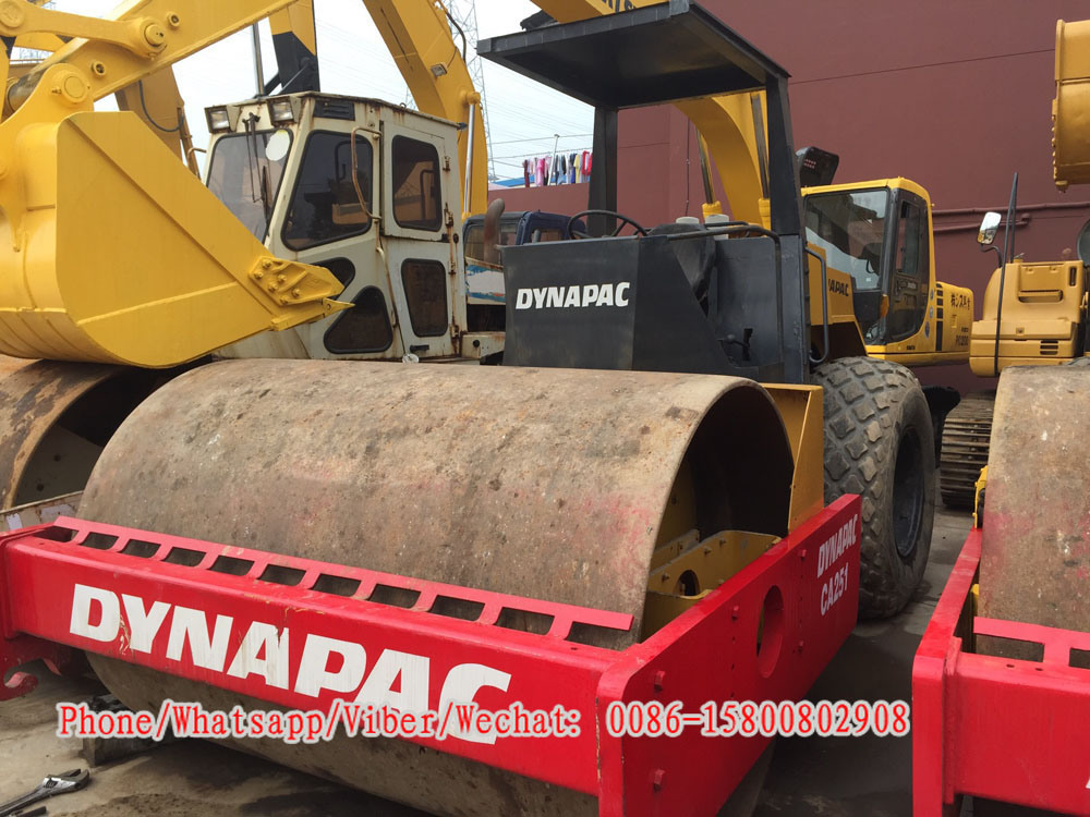 
                Used Dynapac Ca251 Road Roller Heavy Equipment for Sale
            